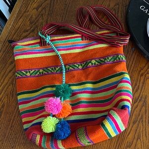 Argentina Colorful Striped Women's Tote